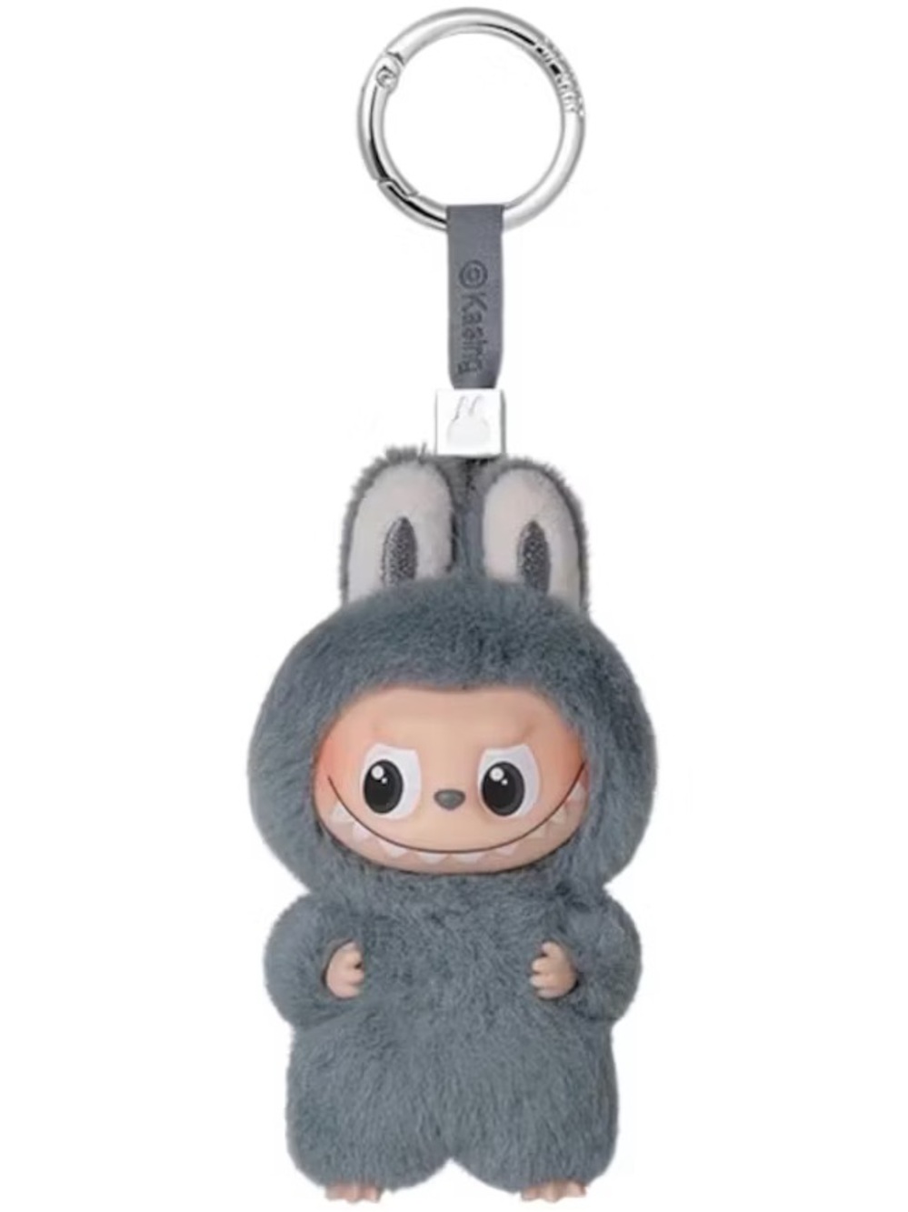 Pin For Love Mini Labubu | W | Grey (Open)